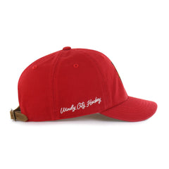 CHICAGO BLACKHAWKS CHAIN SIDE STITCH '47 CLEAN UP SHORT VISOR