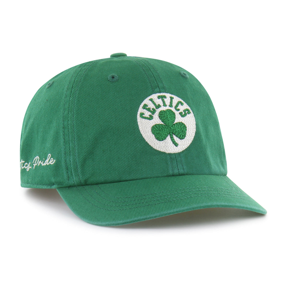BOSTON CELTICS CHAIN SIDE STITCH '47 CLEAN UP SHORT VISOR