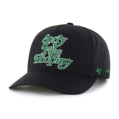 BOSTON CELTICS X SEEN SORRY I WAS HOOPING '47 HITCH