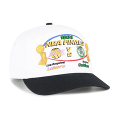 LOS ANGELES LAKERS VS. BOSTON CELTICS 1984 NBA FINALS DUELING '47 HITCH