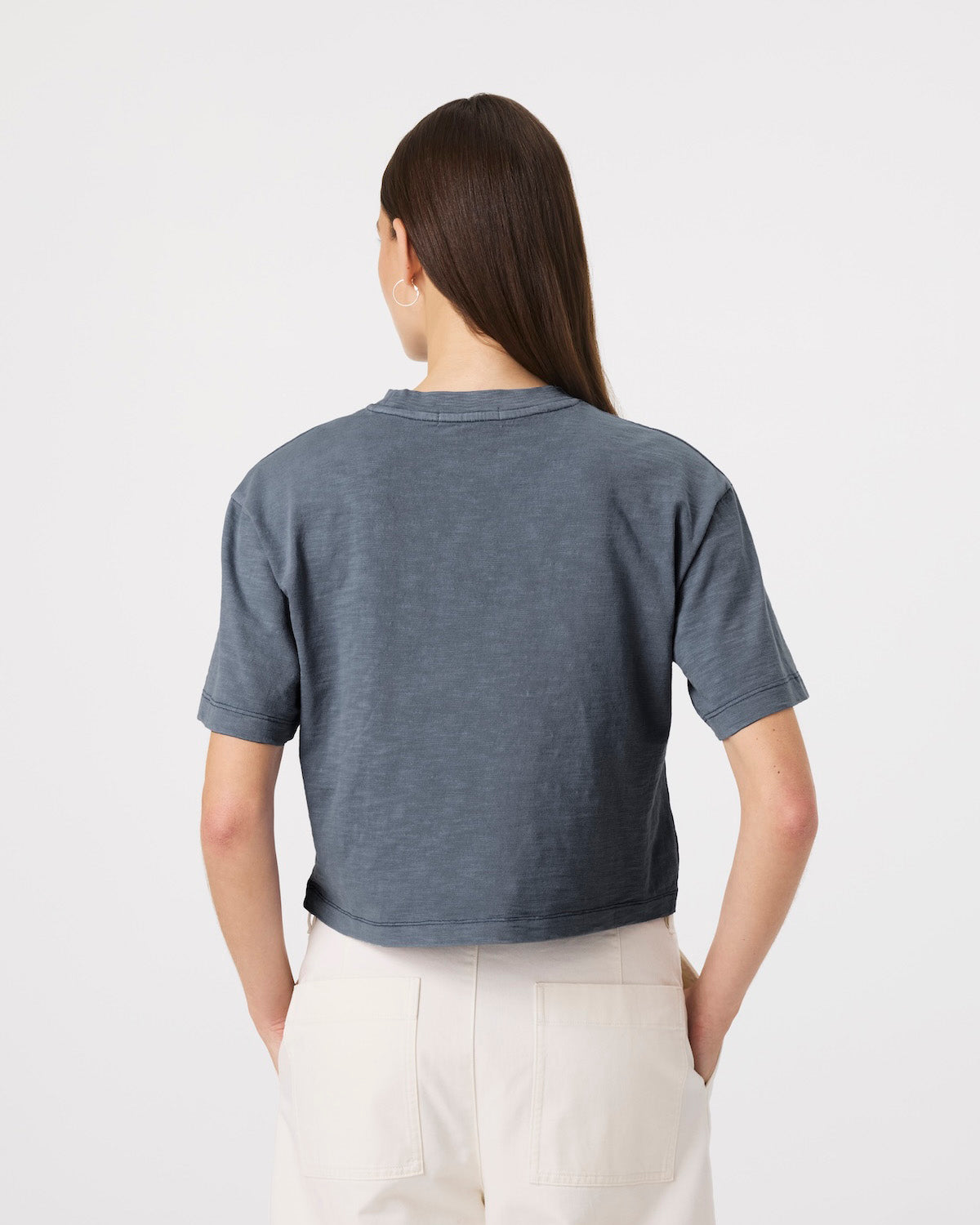 DETROIT TIGERS MINDI HEAVY '47 SLUB CROP TEE WOMENS