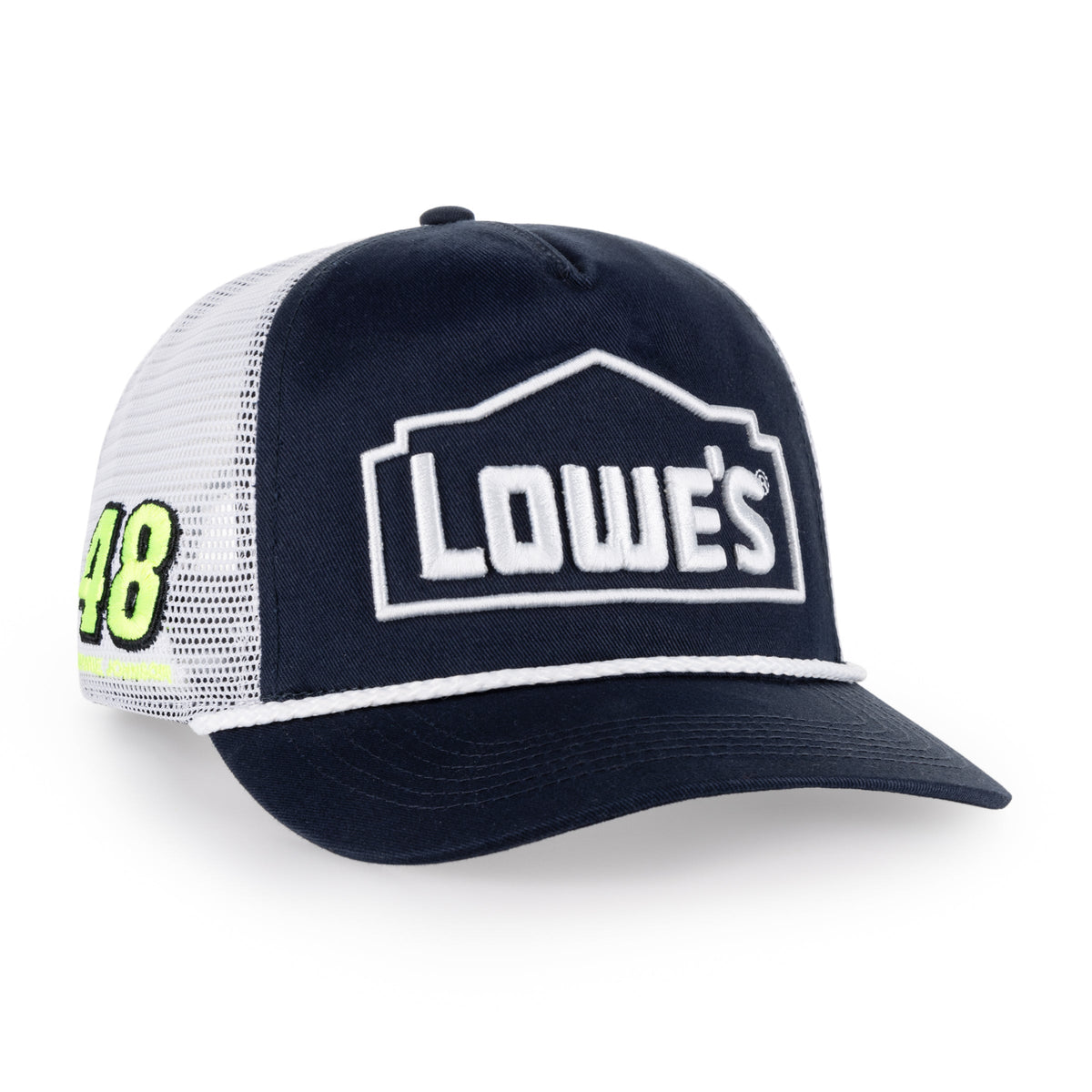 NASCAR LEGENDARY JIMMIE JOHNSON TRIPLE HIT MESH ROPE '47 HITCH