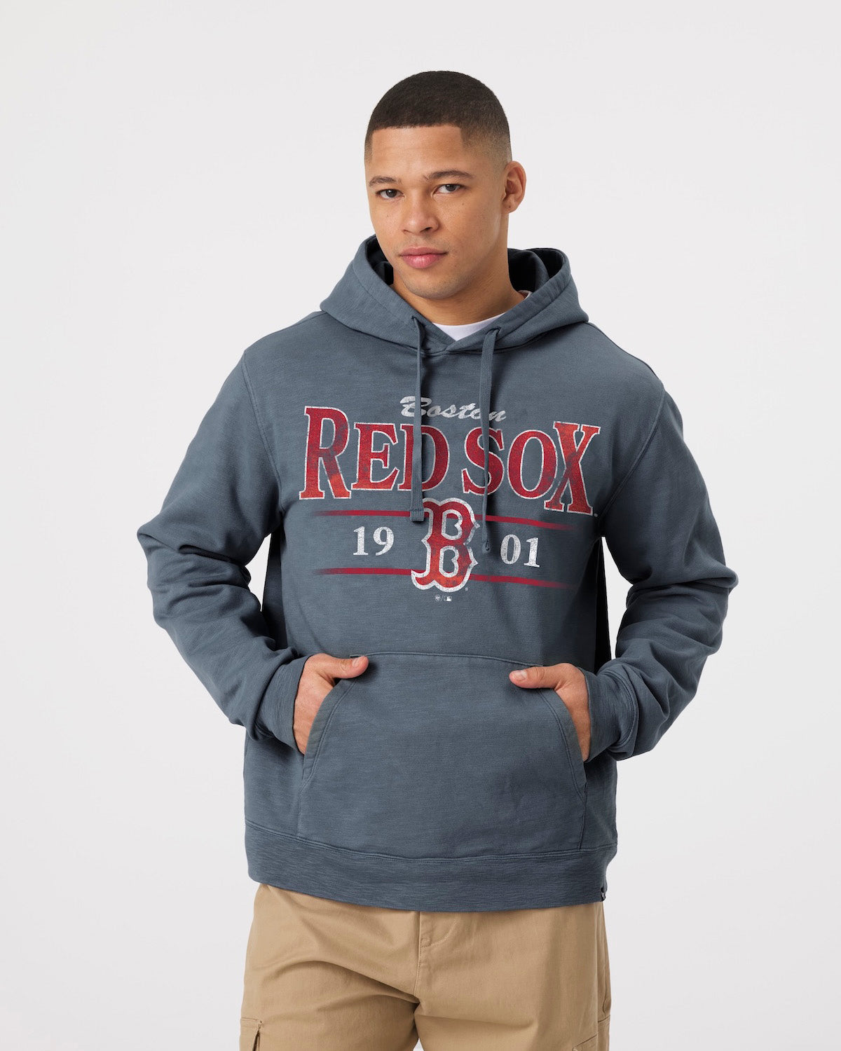 BOSTON RED SOX RECLAIMED '47 SLUB FRENCH TERRY HOOD