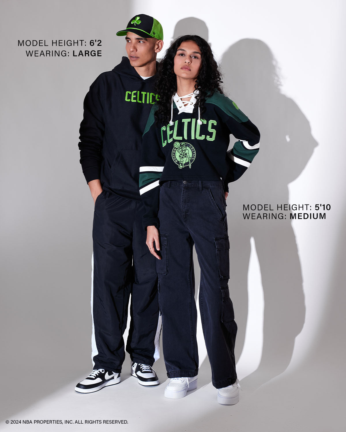 MILWAUKEE BUCKS CITY EDITION CROPPED SUPERIOR '47 LACER HOOD WOMENS