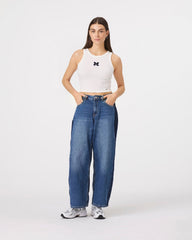 MICHIGAN WOLVERINES UPLIFT '47 BABY RIB TANK WOMENS