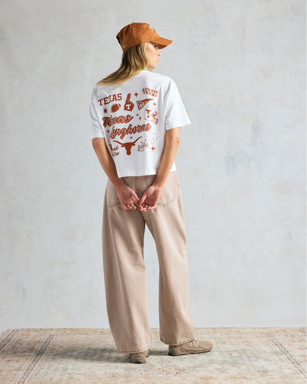 NEW YORK RANGERS COLLAGE SCRIPT '47 REED CITY TEE WOMENS