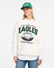 PHILADELPHIA EAGLES HISTORIC ARCH CLOUD '47 OVERSIZED CREW WOMENS