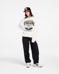 PITTSBURGH STEELERS ARCH CLOUD '47 OVERSIZED CREW WOMENS