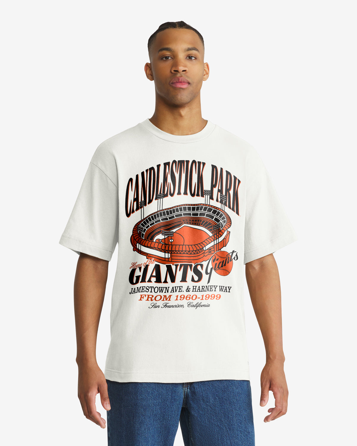 SAN FRANCISCO GIANTS COOPERSTO BLEACHER '47 FOUNDATION TEE
