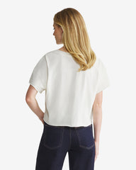 PHILADELPHIA PHILLIES OPEN CITY '47 OVERSIZED NOTCH NECK TEE WOMENS