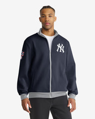 NEW YORK YANKEES COOPERSTOWN RELIEF PITCHER '47 PIQUE TRACK JACKET